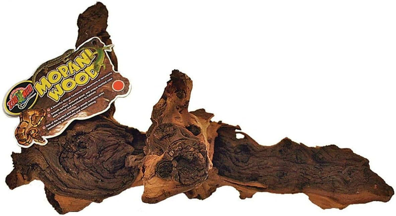 Zoo Med Laboratories Mopani Wood, Small, 6 to 8-Inch, African Hardwood for Aquariums or Terrariums
