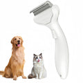 OYCGYLCH Undercoat Rake for Dogs & Cats, Dematting Deshedding Brush with Release Button, Professional Grooming Comb for Long-Haired Pets, Shedding Tool Removes Matted Fur & Loose Hair