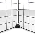 12 Pcs Cage Guard 13.8"x4.7" with Zip Ties Scatter Guard Clear