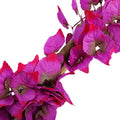 2 Pack Realistic Silk Hanging Plants for Reptile Terrarium, Non-Toxic Artificial Pink Decor, Safe Habitat for Bearded Dr