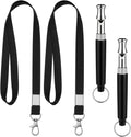 2PCS Dog Whistle to Stop Barking, Dog Training Whistles with Lanyard