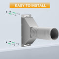 Briidea One-Way Exclusion Tube for Small Animal – Humane Outdoor Exit Solution for Attics, Vents, Wall Gaps