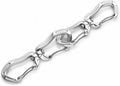 Heavy Duty Dog Collar Safety Clip for Harness Prong Pinch Collars