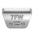 BILLAR®7FW Detachable Dog Grooming Wide Blades,Compatible with Andis,Oster A5,Wahl KM10 Series Clippers,Cut Length 1/8”(3.2mm)