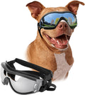 Dog Goggles Large Breeds, Large Dog Sunglasses Eye Protection, Windproof Goggles for Medium Large Dogs Riding Biking Dri