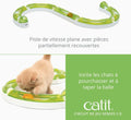 Catit Senses 2.0 Play Circuit Interactive Cat Toy - 8-Piece Closed-Track Ball Toy for All Breed Sizes