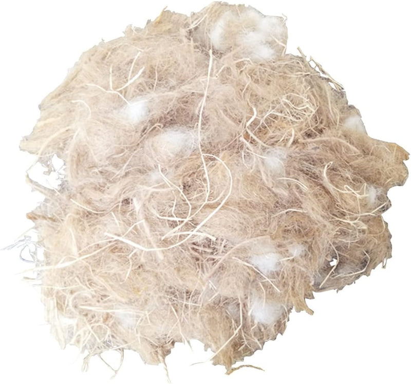 Natural Bird Nesting Materials, Bird Nest Material,Great for Nest Building and Hideouts，(100G / 3.5OZ)