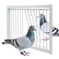 11.8in/30cm Pigeon Door Entrance Racing Pigeon Cage T Bars Birdcage Iron Wire Door for Bird Cage Breeding Supply