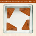 Hermit Crab Cave Habitat with Climbing Tunnel, 2-in-1 Cave Shelter & Feeding Dish, Textured Climbing Ramp & Viewing Wind