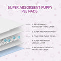 COCOYO Disposable Female Dog Diapers Small Size, 75 Count, Super Absorbent, Breathable, Wetness Indicator