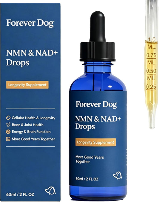 NAD+ Formula, Liquid Dog Supplement for Senior Dogs