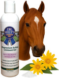 Dr. Milt's Horse Liniment with Epsom Salt & Arnica Fast-Absorbing Cooling Gel for Horses Daily Muscle & Joint Care Non-G