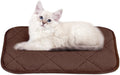 NWK Self Warming Thermal Pet Mat for Dogs and Cats (Coffee Brown, Small)