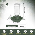 Reptile Water Dispenser Bowl for Bearded Dragon Tortoise