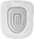 LBEC Cat Toilet Trainer, Removable Reusable Universal Cat Toilet Training Kit Safe for Home for Pet (White Tray, 1 Gray 