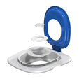 Cat Toilet Trainer Kit | Cat Potty Training Kit | Toilet Training for Cats & Cat Box（Blue）