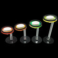 Fluorescent Acrylic Coral frag Rack,Live Coral Reef frag Bracket,frag Plugs Holder for Coral, This Set Contains Four col