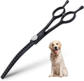 Dog Grooming Scissor,7.0'' Pet Curved Chunkers Shears