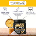 Well-Being Manuka Honey Silver Rapid Wound Repair Ointment For Dogs, Cats and Horses Superior Healing Qualities For Rapi