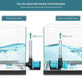 660GPH Aquarium Return pump with LCD display controller, DC 24V 25W aquarium pump for saltwater freshwater aquarium,fish