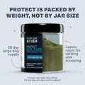 Four Leaf Rover Protect - Probiotics for Dogs - Veterinarian Formulated - with Natural Prebiotics and Antioxidants - Detoxification & Gut Health - 30 Day Large Dog Supply