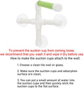 Hypeety Portable Suction Cup Bird Window and Shower Perch Toy Parrot Stand