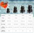 hygger 215 GPH Quick Water Change Aquarium Pump Submersible Fountain Water Pump Fish Tank Pond Drain Transfer Pump with 