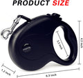 enrgticdg 16Ft Retractable Dog Leash,Light Weight Leash for Small to Medium Dogs/Cats Up to 50lbs,Stainless Steel Spring