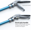 G2 47.2-inch Professional All-Aluminum Alloy Snake Tong Reptile Grabber Rattle Snake Catcher Wide Jaw Handling Tool with