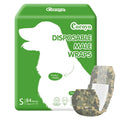 COCOYO Disposable Male Dog Wraps, Small Size, 84 Count, Super Absorbent, Breathable, Wetness Indicator