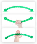 Ycozy Dog Chew Toys 19'' Long for Medium/Large Dogs Aggressive Chewers, Rubber Dog Rope Toys Knot Teething Toys Almost I