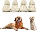 Dog Sandals for Summer and Winter Snowy Day Easy-Clean 4Pcs