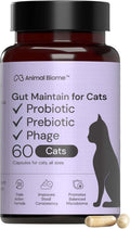 Animal Biome Cat Pre and Probiotic, S Boulardii, Gut Maintain