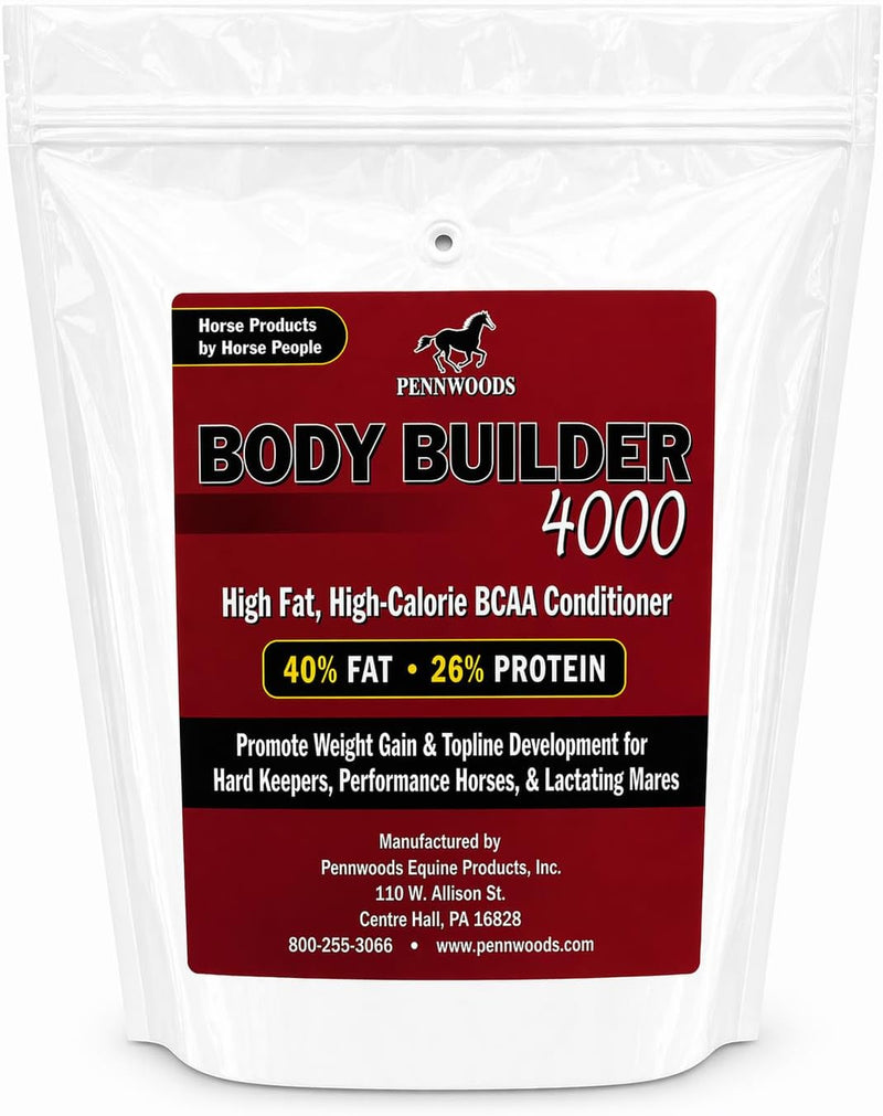 Pennwoods Body Builder 4000 Horse Weight Gain Fat Conditioner, 25 lb
