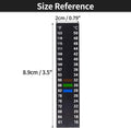 Aquarium Thermometer Strips, Fish Tank Temperature Gauge Stickers, Reptile Thermometer, Stick-on Temperature Monitor Str
