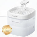 PAWGETHER® Cat Water Fountain with Magnetic Pump 51oz/1.5L Dog Water Fountain, Ultra Quiet Automatic Pet Water Fountain 