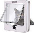 CEESC Medium Cat Door for Interior/Exterior, for Pets <15.75"