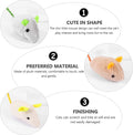 Catnip Toy, Cats Mouse Plush Cat Toys, Cat Mice & Animals Toys for Indoor Cats and Kittens, Cat Chew Toy for Exercise for Pet Cat Kitten Kitty (6 Packs)