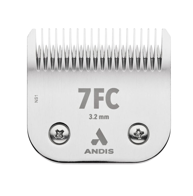 Andis 72600 UltraEdge Detachable Blade Size 7FC – Carbon Steel Dog Clipper Blade, 1/8