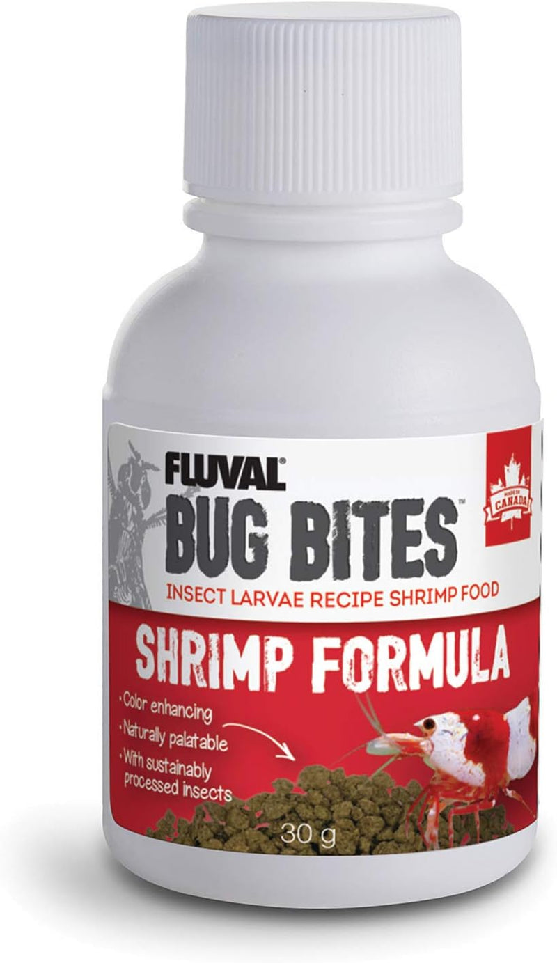 Fluval Bug Bites Fish Food for Shrimp, Brown, 1.06 oz