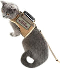 Cat Harness and Leash Set for Walking Escape Proof, Khaki, X-Large