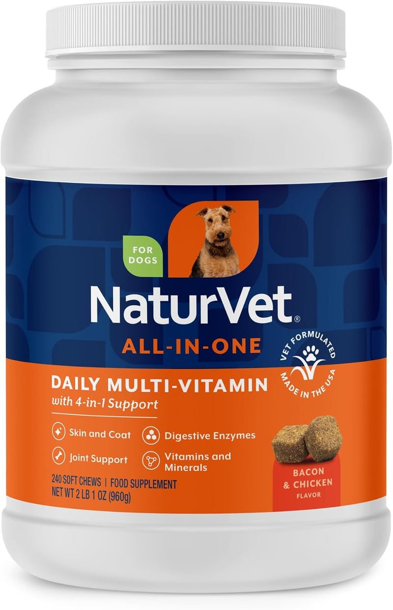 NaturVet All-in-One Dog Supplement Daily Multivitamin