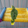 Litewoo Bird Nest Bed Hammock Hanging Parrot House Perch Stand for Cage