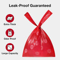 VETRESKA Dog Poop Bags with Handle 120 Count, Strawberry Scented Waste Bag