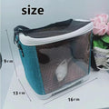 Small Animal Carrier Bag, Bearded Dragon Travel Carrier, Lizards Snak Carrier, Bird Carrier Backpack, Clear Bubble Windo