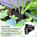1 Pack Aquarium Plant Holder – 3 Holes Aquatic Plant Cups, Fish Tank Holder for Aquatic Plants, Ideal for Aquarium Tank 