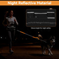 Hands Free Dog Leash, Heavy Duty 240lbs Bungee Leash with Fanny Pack