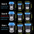 Floating Fish Breeding Isolation Box for Aquarium Tank Plastic Mesh Hatchery Incubator Breeder Box for Baby Fish Betta S