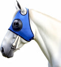 Adjustable Horse Fly Masks - Focus Aid for Racing & Training,Super Comfort Stretchy Equestrian Eye mask Large Eye Space 