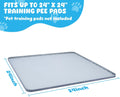 Pee Pad Holder, 24×24 Inch Thickened Silicone Dog Pee Pad Holder Tray